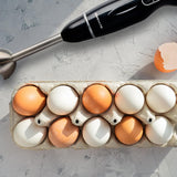 OVENTE Electric Immersion Hand Blender 300 Watt 2 Mixing Speed with Stainless Steel Blades, Powerful Portable Easy Control Grip Stick Mixer Perfect for Smoothies, Puree Baby Food & Soup, Black HS560B OVENTE