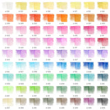 ARTEZA 72 Watercolor Pencils, Water Color Pencils in Assorted Shades, Triangular Shape Drawing Pencils ARTEZA