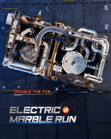 ROKR 3D Wooden Puzzles for Adults, 3 in 1 Wooden Marble Run, Wood Model Mechanical Puzzles Building Toys Kits, Gifts for Men Boys (LGX02) ROKR