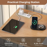 Hasuit Full Size Metal Loft Bed with Desk, LED Lights & Charging Station - Sturdy Space-Saving Bed Frame, Loft Bed Full Size Includes Safety Guard Rail & Ladder, No Box Spring Needed, Durable, White Hasuit