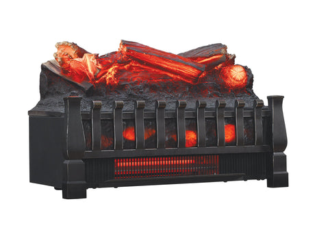 duraflame Electric Log Set 1,000 Sq Ft Heater, Faux Logs Insert with Infrared Flames for Existing Fireplaces, Remote Control Included Duraflame