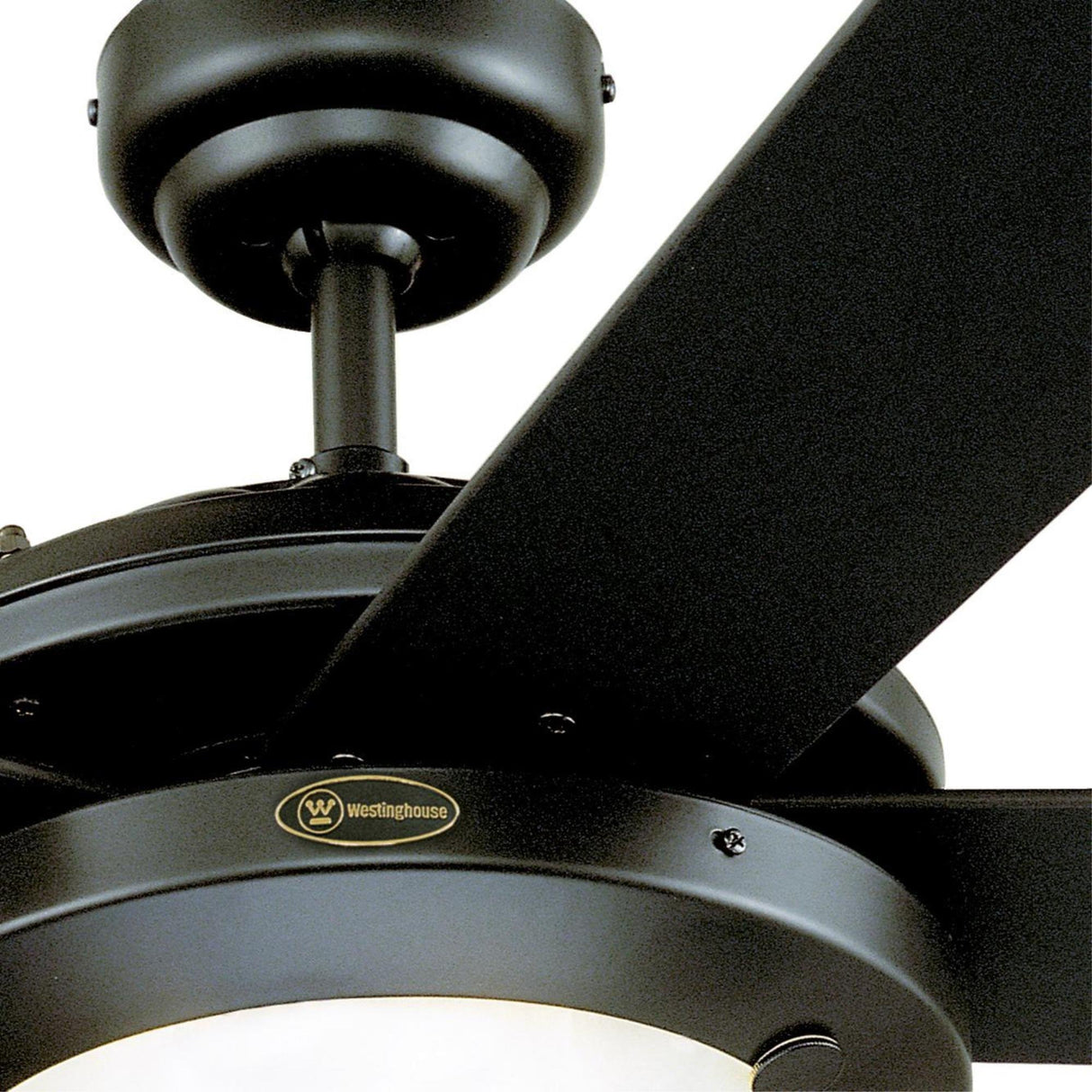 Westinghouse 7224200 Comet Indoor Ceiling Fan with Light, Matte Black Westinghouse