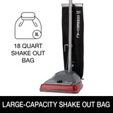 Sanitaire SC679K Tradition Upright Commercial Bagged Vacuum, Red Sanitaire