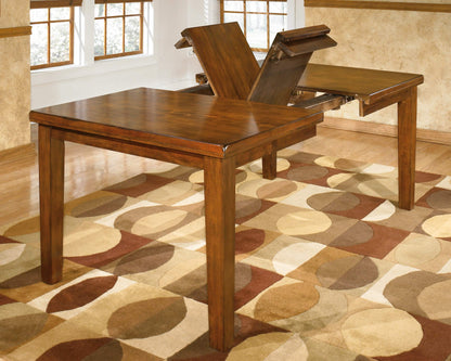 Signature Design by Ashley Ralene Traditional Dining Room Extension Table, Medium Brown