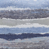 Signature Design by Ashley Petal Road Casual Weather Resistant Cushioned Outdoor Loveseat Sectional/Ottoman/Table Set with 2 Throw Pillows, Set of 4, Gray Signature Design by Ashley