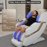 KoziSense KZ-313 2026 Heated Jade Roller Massage Chair Full Body, Deep Zero Gravity SL-Track with Heat, 12 Auto Modes, 6 Custom Programs, Backlit Touch Screen, Voice Control, Wireless Charger KoziSense