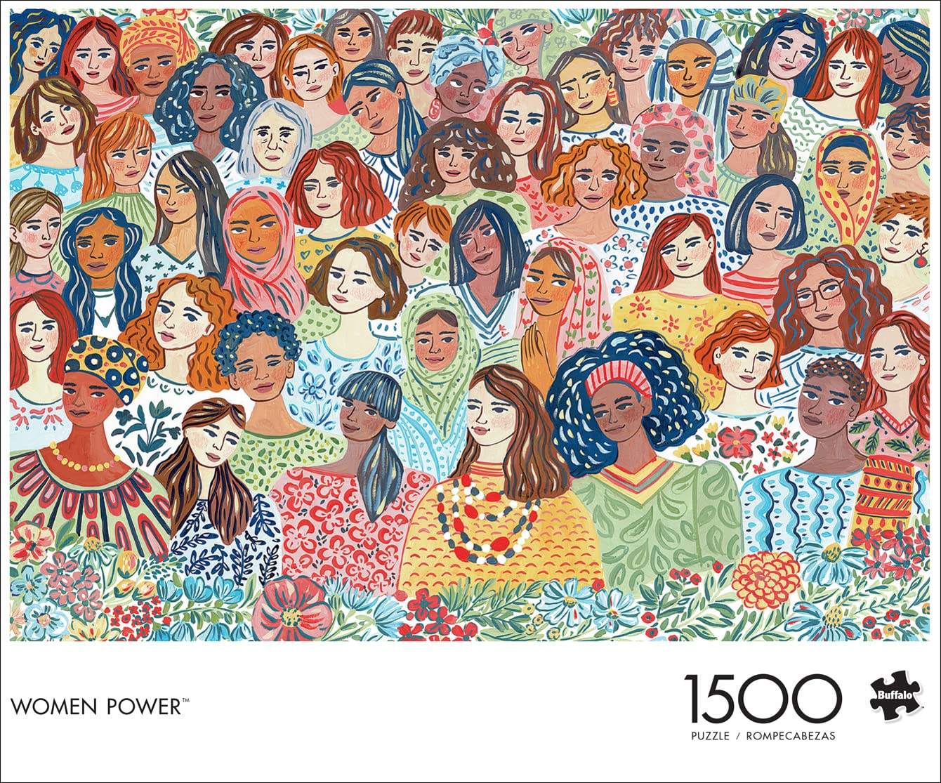 Buffalo Games - Anna Ivanir - Women Power - 1500 Piece Jigsaw Puzzle for Adults -Challenging Puzzle Perfect for Game Nights - Finished Size is 38.50 x 26.50