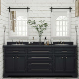 Farmhouse Bathroom Mirror, White Rustic Vanity Mirror Wood Framed Decrative Mirrors, Barn Door Style Decor Entryway Bedroom 22x30INCH Horizontal PAIHOME