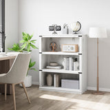 GAOMON 3 Tier Bookcase, Farmhouse Book Shelf with Storage Open Display Bookshelves, 40" Low Book Case Wooden 3 Shelf Bookcase Home Decor Furniture for Home Office, Living Room, Bed Room - White GAOMON