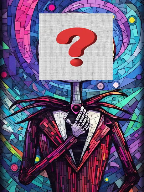 GemZono Halloween Mystery Colorful Diamond Art Painting Kits, DIY Random Diamond Art Kit for Adults Full Round Drill,Paint with Diamond for Gift, Funny Crafts for Home Wall Decor&Gift-12x16in GemZono