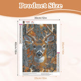 MAXBYE Deer Diamonds Painting Kits for Adults, Forest Deer Diamond Art Dots for Adults Beginners, 5D DIY Crystal Gem Art Painting with Diamonds Arts and Crafts for Wall Decor 12x16in MAXBYE