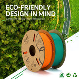 ELEGOO PLA Plus Filament 1.75mm Bundle 4KG, PLA+ Tough 3D Printer Filament Dimensional Accuracy +/- 0.02mm, 4 Pack 1kg Spool(Orange, Yellow, Sea Green, Sky Blue) ELEGOO