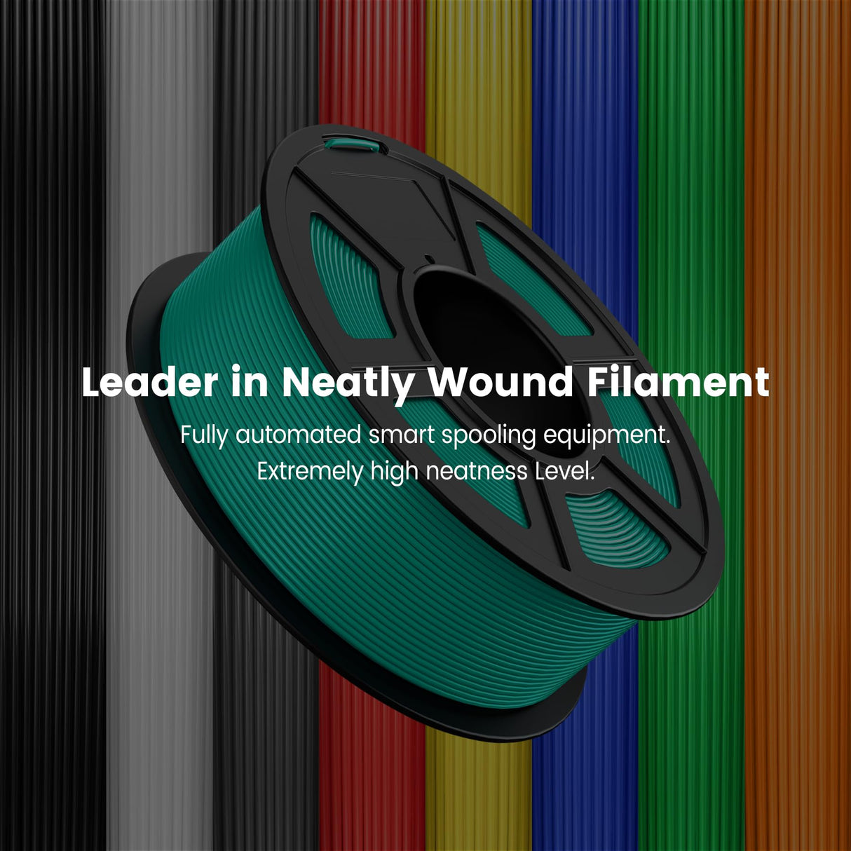 SUNLU PLA 3D Printer Filament, 1.75 PLA Filament Dimensional Accuracy +/- 0.02 mm, 1 kg Spool, 1.75mm (PLA 10color) SUNLU