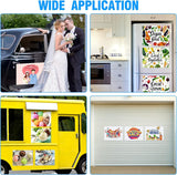 Car Magnet Sheet 16" x 24" 2 Pack - White Blank Automotive Magnets for Company Advertising, Print or Sticker - Strong Non Adhesive Vinyl Magnetic Sheets for Cars, Truck Decals, Van Advertisement Signs SALEX