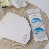 100Pcs Car Coaster Packaging for Selling, Sublimation Car Coasters Cards with 100pcs Bags Suitable for Business Packaging Display, Sublimation Car Coasters Cards for Selling WoodArtSupply