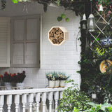 Mason Bee House,Hanging Bee Houses for The Garden, Pollinating Bee House Attracts Peaceful Bee,Insect Observation,Beekeeping Supplies Pumwoy