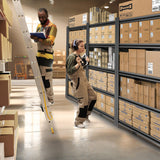 Hymnxemo 47.2" W Garage Shelving Heavy Duty Storage Shelves 5 Tier Adjustable Heavy Duty Shelving 4000LBS Metal Shelves for Garage Storage Rack Utility Rack Industrial Shelf 72" H x 47.2" W x 23.6" D Hymnxemo