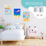 BONNYCO Paint by Numbers Kit for Kids Sea Animals Pack 3 Canvas Paint by Number Canvas Framed, Ocean Gifts for Kids, Arts and Crafts 4-6 8-12 Pintar por Numeros Pre Drawn Painting Under Sea Crafts BONNYCO