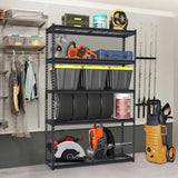 GarveeTech Heavy Duty Garage Shelving Unit, 48 in L x 18 in W x 72 in H Adjustable Storage Shelves, 2500 LBS Load Capacity, Durable Metal Shelves for Garage Organization, Basement, Workshop GarveeTech