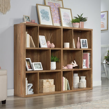 Sauder Horizontal Bookcase in Sindoori Mango Finish - WoodArtSupply