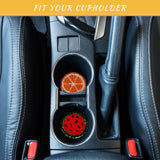 Yaomiao 6 Pcs Fruit Punch Needle Coaster Kit Punch Needle Embroidery Kits Craft Supplies with Patterns Yarns Tools Adhesive Felt Embroidery Hoop Instruction Holder for Adult DIY Yaomiao