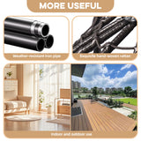 Egg Chair with Stand Outdoor Ratten Wicker Hanging Egg Chair Outdoor Indoor with Thickened Cushion Swing Chair Hammock for Patio Apartment Bedroom Garden Balcony (Dark Grey Wicker+Grey Cushion) ZZW