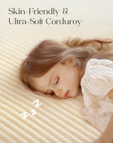 Mifnas 107" Comfy Cloud Couch with L-Shape Chaise & Deep Seat, Modular Sectional Sofa in a Box, Boneless Upholstered Couches for Living Room, No Assembly Required (Soft Corduroy, Beige) Mifnas