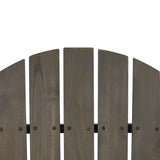 Christopher Knight Home Cheryl Outdoor Acacia Wood Folding Adirondack Chair, Gray Christopher Knight Home