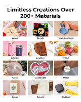 xTool S1 10w Laser Engraver, Acrylic Laser Cutter Machine with Air Assist for Laser Cutter, Laser Cutter Machine with xTool Laser Engraver Enclosure, xTool