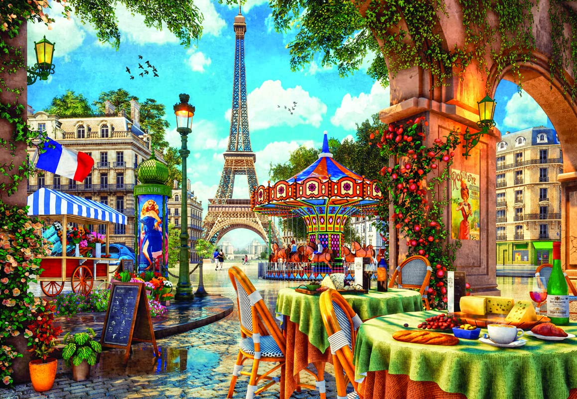 Anatolian Puzzle - Paris Day Out, 2000 Piece Jigsaw Puzzle, 3960,Multicolor,Standard