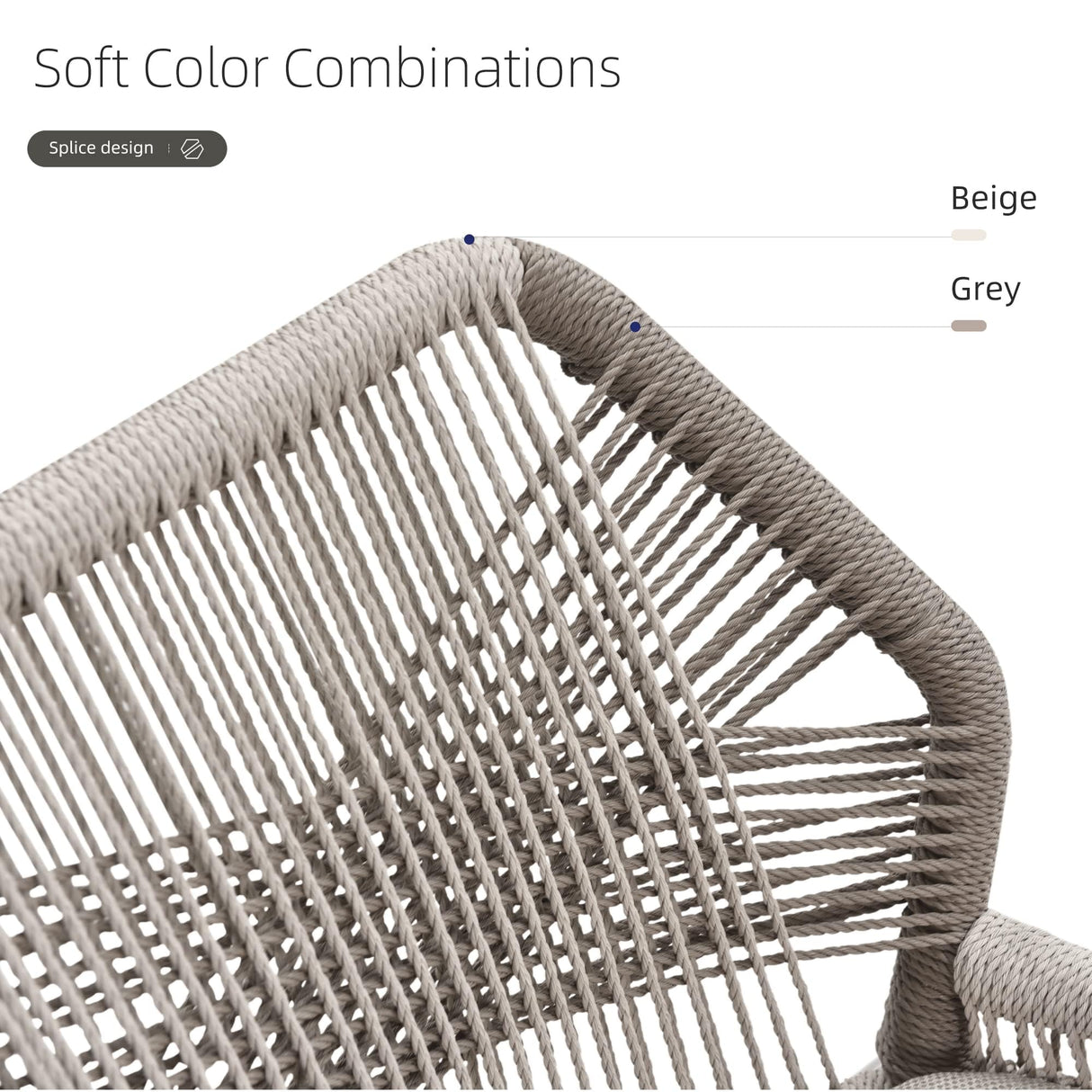 PURPLE LEAF Counter Height Bar Stools Set of 2 Rattan Wicker Outdoor Metal Boho Barstools with Back and Footrest Patio Garden Balcony Pool Bar Chairs PURPLE LEAF