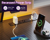 MOTPK Small Gaming Desk with LED Lights & Power Outlets, 39 Inch L Shaped Gaming Computer Desk with Storage Shelf, Gamer Desk with Monitor Stand, PC Gaming Table with Carbon Fiber Texture, Black MOTPK