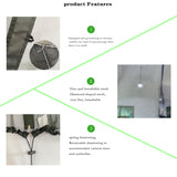 Mosquito Neting for 15FT Double-Sided Patio Umbrella Sunbrella Neting Double Zipper Water Pipe Bottom Used and for Patio Gazebo pop up canopy10x10 Interchangeable (Black 15ft) Tiimmgaal