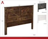 Ameriwood Home Farmington, Queen Headboard, Rustic,5749215COM Ameriwood Home