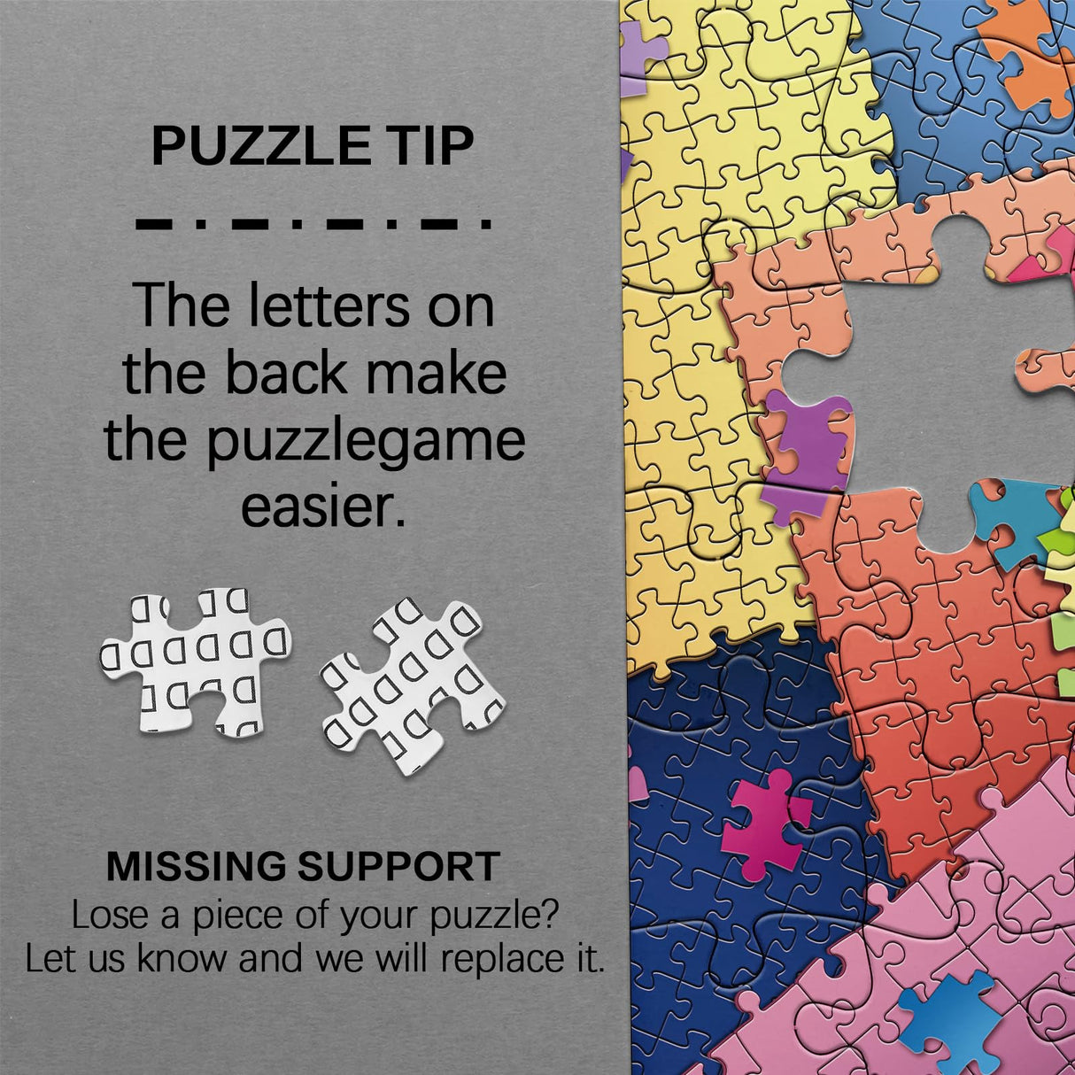 Difficult Puzzle 1000 Pieces, Impossible Colorful Jigsaw Puzzles for Adults, Challenging Puzzles for Adults Hard Puzzle Within The Puzzle BBOLDIN