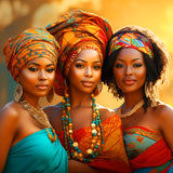 Pavemlo 5D Diamond Art Kits for Adults African American Woman, Full Drill Diamond Art Pictures Paint with Diamonds, DIY Cross Stitch Jewel Art Rhinestone Craft for Home Wall Decor 12x12 Inch Pavemlo