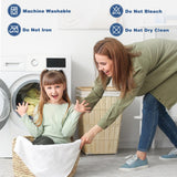 GRT Waterproof Mattress Pad Full, 100% Waterproof Quilted Fitted Mattress Protector, Noiseless Hollow Cotton Mattress Cover, Fitted 8"-19" Deep, Dust Proof GRT