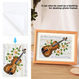 Self Stick Mounting Board 11 X 14 inch, for Cross Stitch, Photo Frame Backing （4 Pack） AXELIP