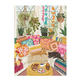 Galison Serenity Meow 1000 Piece Puzzle in a Square Box from Galison - 1000 Piece Puzzle for Adults, Colorful and Cattastic Illustrations, Thick and Sturdy Pieces, Idea Galison