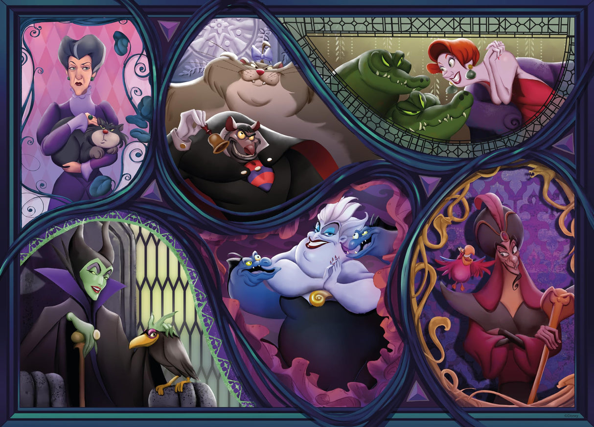 Ceaco - Disney - Villains & Their Pets - 1000 Piece Jigsaw Puzzle Ceaco