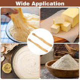 2Pcs Wooden Spatula for Cooking, Sourdough Spurtles Kitchen Tools Wooden Spurtle Spatula Dough Stir with Hanging Holes Sourdough Spatula, Kitchen Sourdough Tools Fermentation Use Wood Spatula HINGTAI