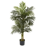 Nearly Natural 5ft. Golden Cane Palm Artificial Tree, Green Nearly Natural