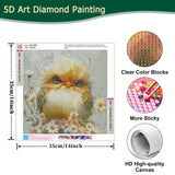 Possoco Diamond Art Kits for Adults Beginner, Birds 5D Diamond Painting Kits for Adults, DIY Round Full Drill Gem Art Painting and Crafts for Gift Home Wall Decor 14x14 Inch Possoco