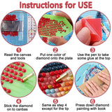 Upigi Diamond Painting Kits for Adults,Sunset Bridge DIY 5D Diamond Painting Kits for Beginners,Round Full Drill Gem Art Crafts Kit for Home Wall Decor 12 x 16 Inch Upigi