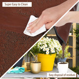 HNXTYAOB 39"x 31" Large Repotting Mat for House Plant Transplanting and Potting Soil Control Portable Gardening Tray Plant Gifts for Plant Lovers HNXTYAOB