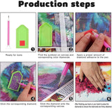 AIBOERL Diamond Art Kits for Adults,Sunflower Special Shaped Diamond Painting Kits 5D,Full Drill DIY Crafts Diamond Painting Kit Adult for Home Decor Gift Diamond Dots 11.8x15.7inch AIBOERL