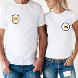 Woohome 40 PCS Sublimation Patch Blanks Sublimatio Iron on Patches 5 Shapes Black Frame Iron-on Blank Patch Appliques Sticker for Hats Clothes Backpack Uniform Carpet Decorative Patches Woohome