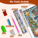 Christmas Tree Snowman Star Diamond Art Painting Kits for Adults,Winter Diamond Painting Kits for Adults Beginners,5D DIY Full Drill Diamond Dot Gem Art Kits for Adult,Home Wall Decor 13.8x13.8 Inch AWLNKMC