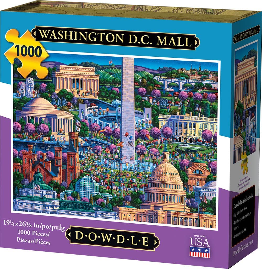 Dowdle Jigsaw Puzzle - Washington DC Mall - 1000 Piece D·O·W·D·L·E