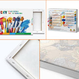 JOOZ Paint by Numbers Kit for Adults with Frame, Hummingbird Paint by Number with Easel, DIY Hummingbird Oil Painting by Numbers, Adult Paint by Number Kits Framed Canvas for Wall Decor 8x12 Inch JOOZ